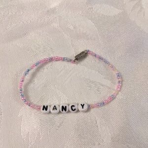 NANCY 7” personalized name bracelet-NEW